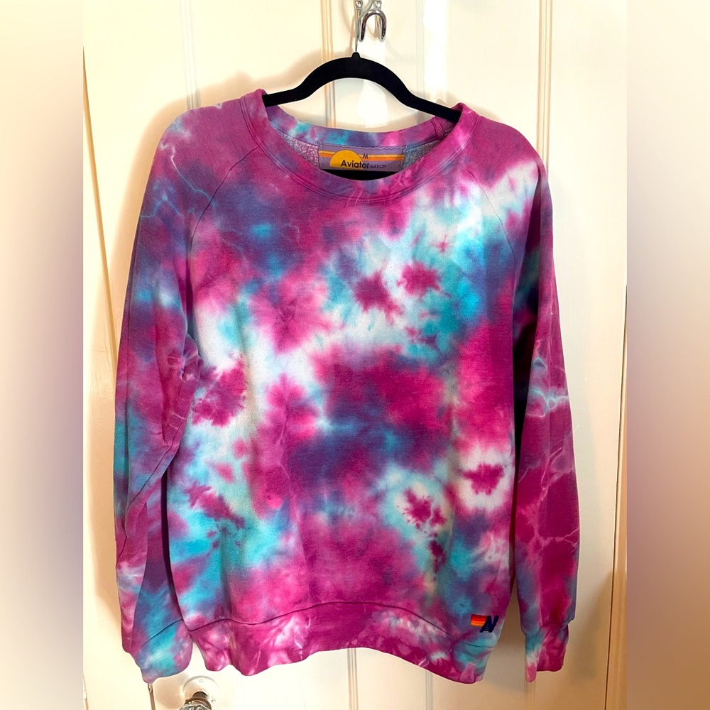 Aviator Nation Tie dye Sweatshirt